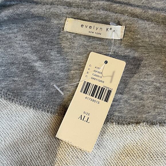 Anthropologie Evelyn K Bell Sleeve French Terry Cardigan Size O/S NWT - Picture 3 of 4